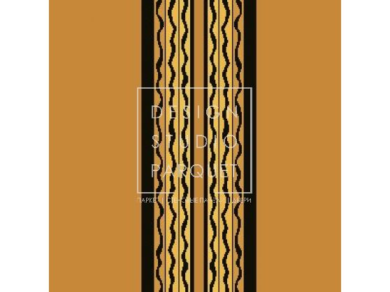 Ковровое покрытие Ege Erté Collection swirly line border golden RF5220293